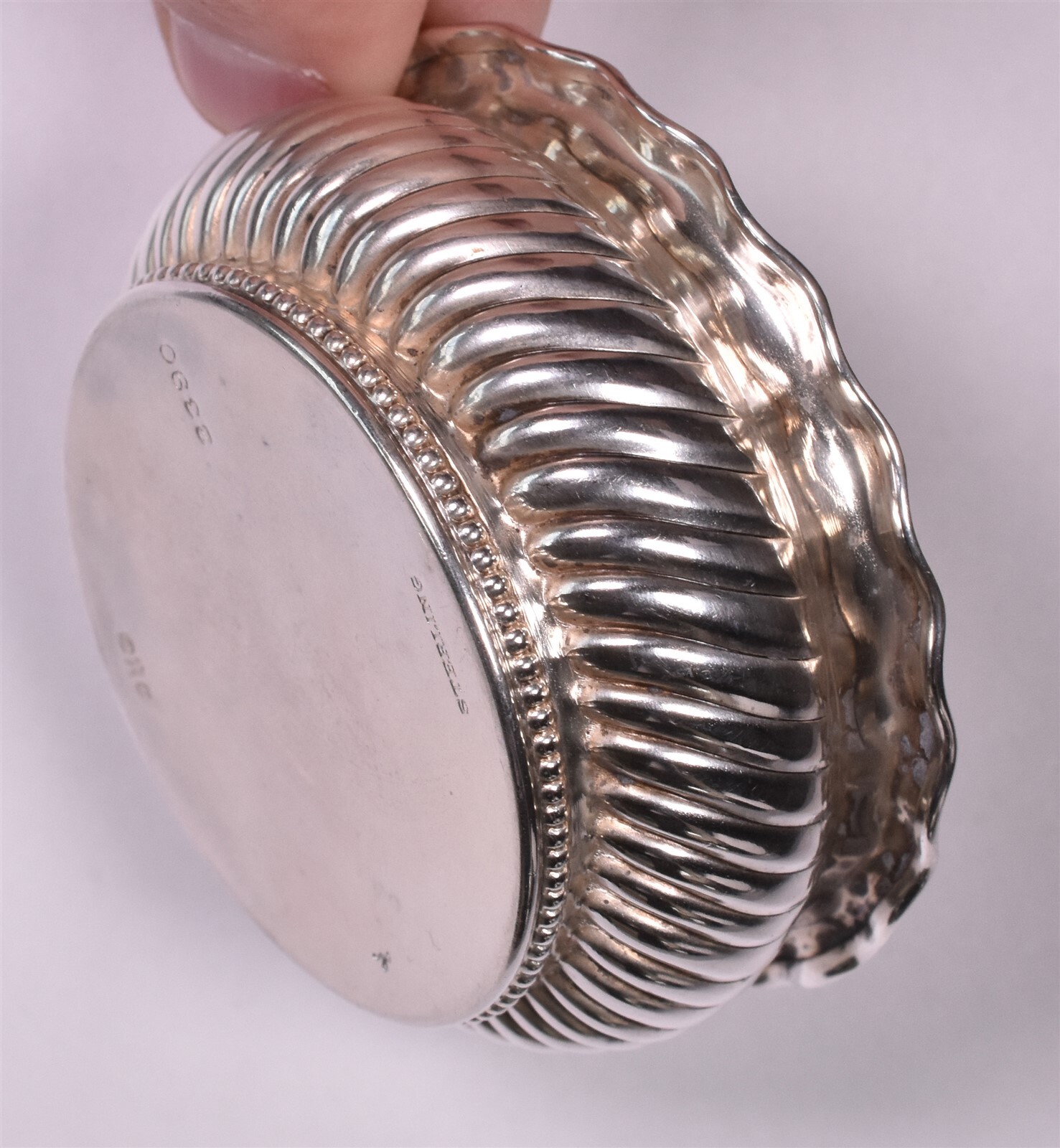 Gorham Salt Cellars Dip 2390 Date Symbol 1890 'MD'