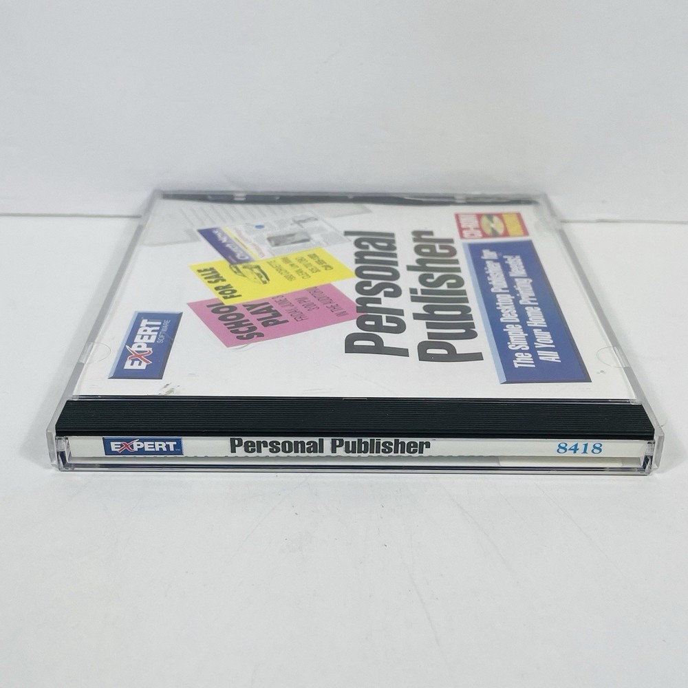 Expert Software Personal Publisher 1995 CD-ROM for Windows
