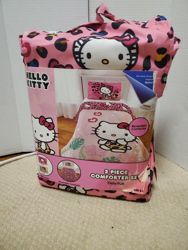 Hello Kitty Full Comforter Authentic From Providencia Reversible NEW
