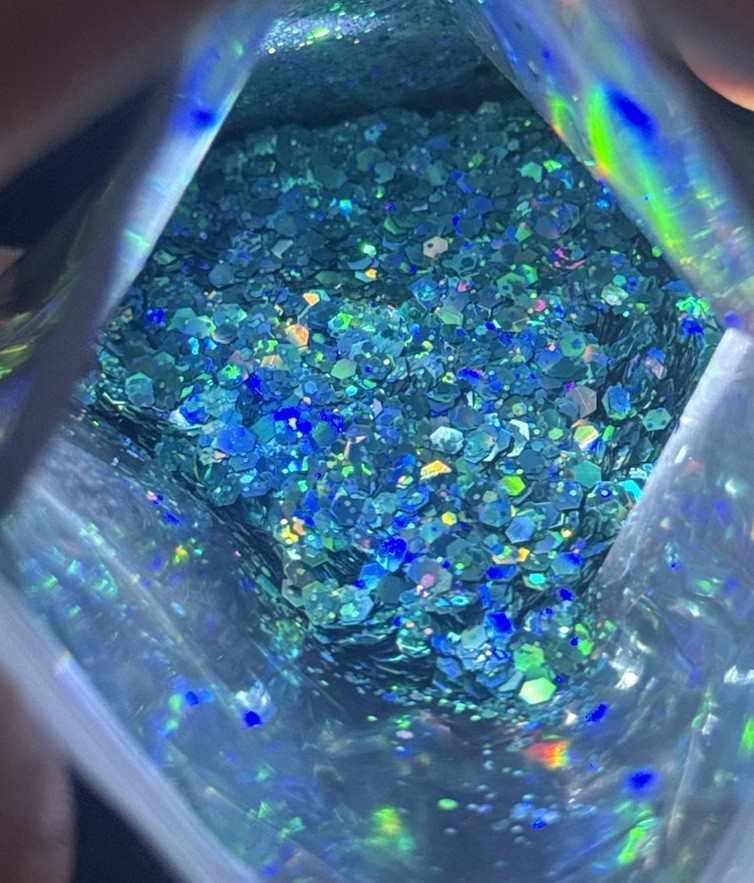 5g Blue/green Chunky Gliter