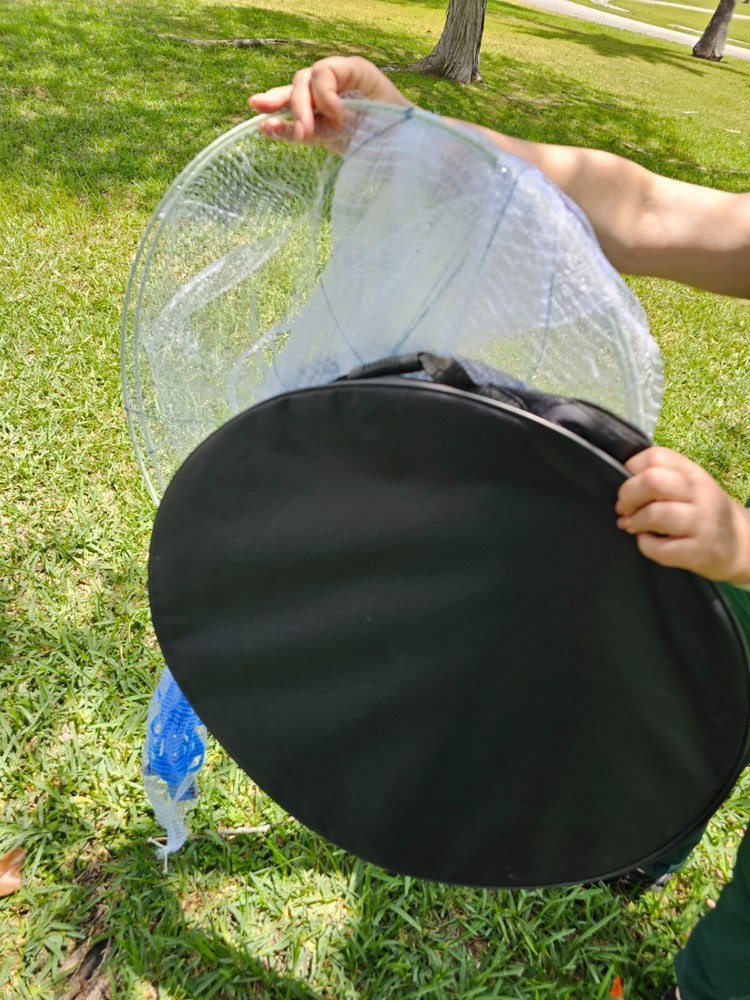 Durable Hoop Net for Ballyhoo & Baitfish 45"