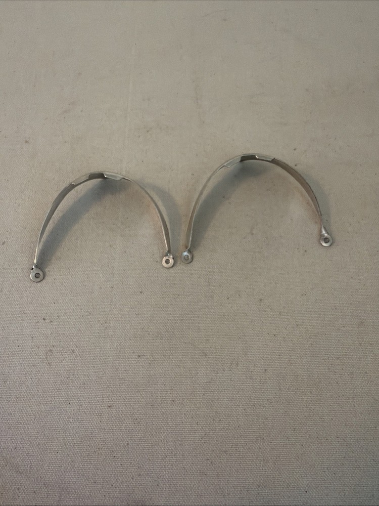 Silver Tone Solid Heel Cap NEW