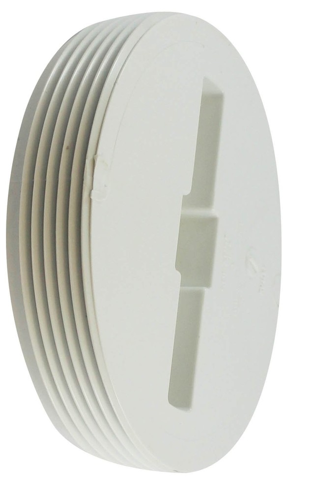 193064 Flush Cleanout Plug 4-Inch