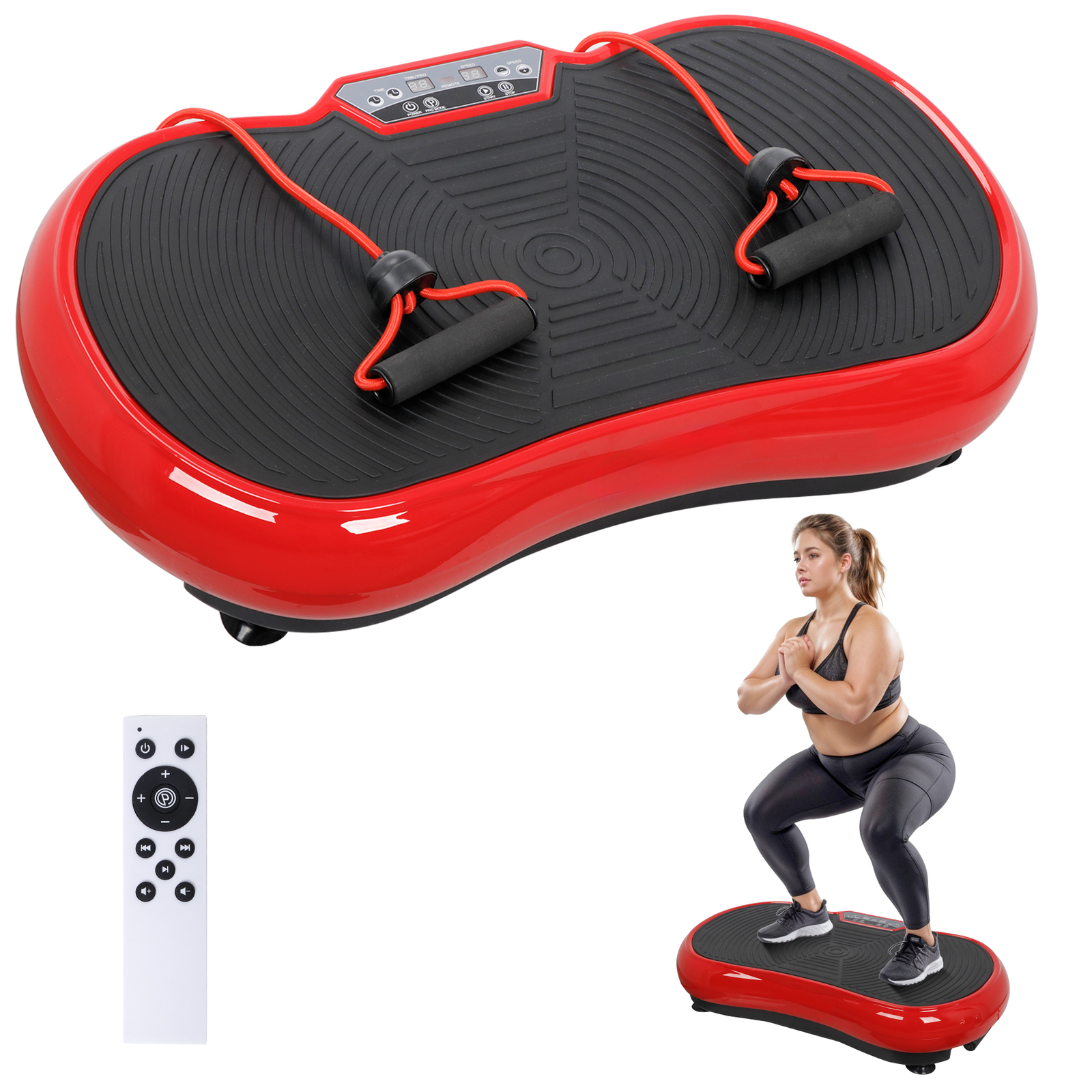 Vibration Plate Fitness Platform Exercise Machine Full Body Shaker for Sport Gym