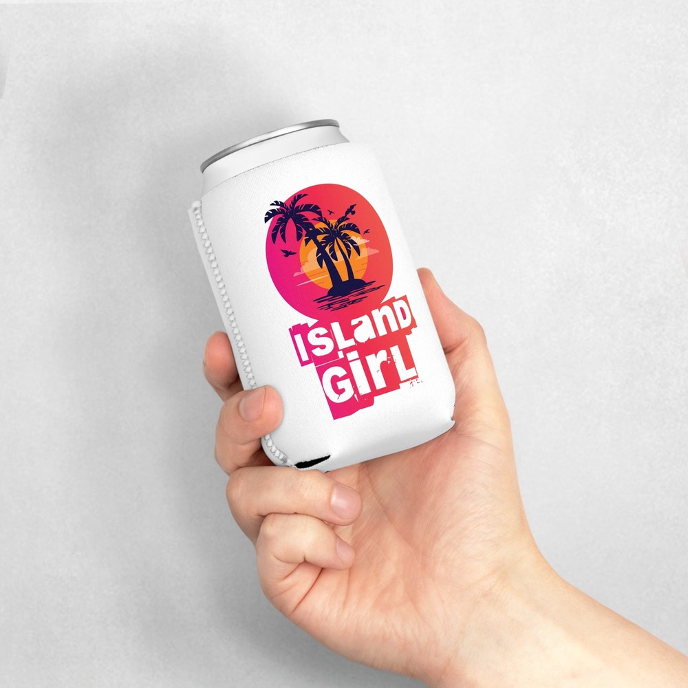 Island Girl - Can Cooler Sleeve