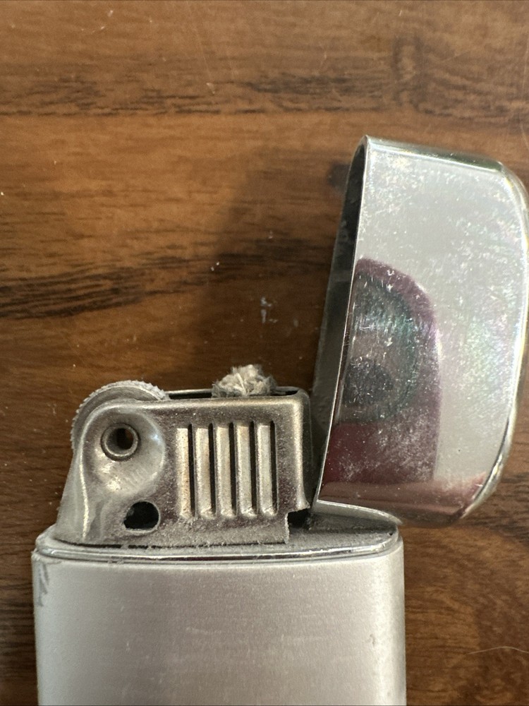 Ronson TYPHOON Silver Lighter Vintage British Empire Made - Untested