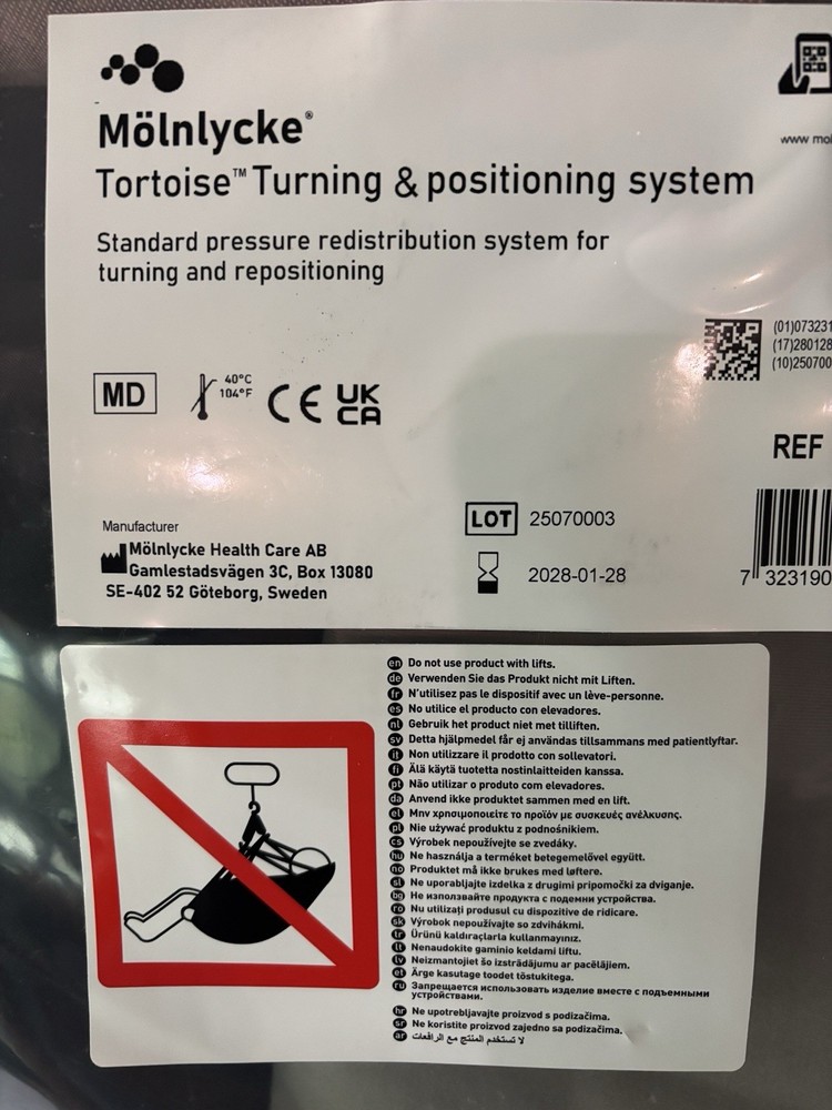 Molnlycke Tortoise Turning & Positioning System
