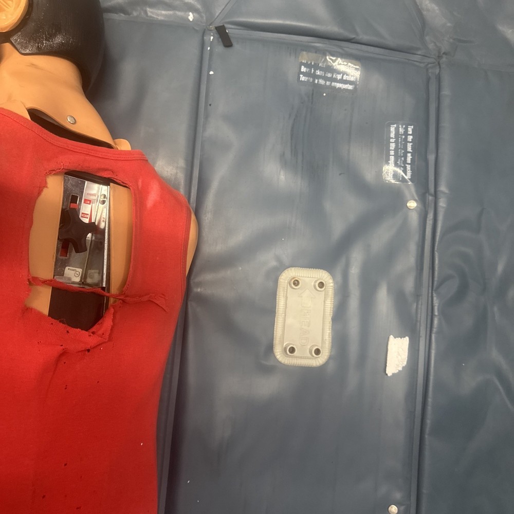 Ambu Man CPR Training Manikin Dummy W/ Case