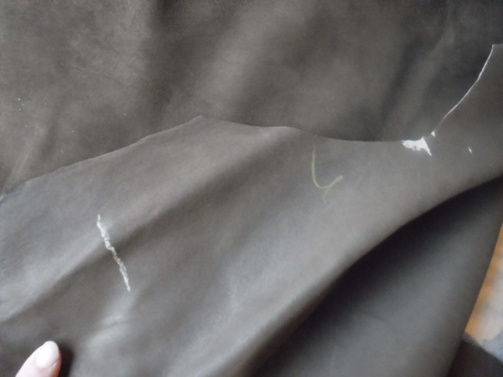 Leather Brown Leather Sheets Brown Leather Material Pre Owned 4 Sheets