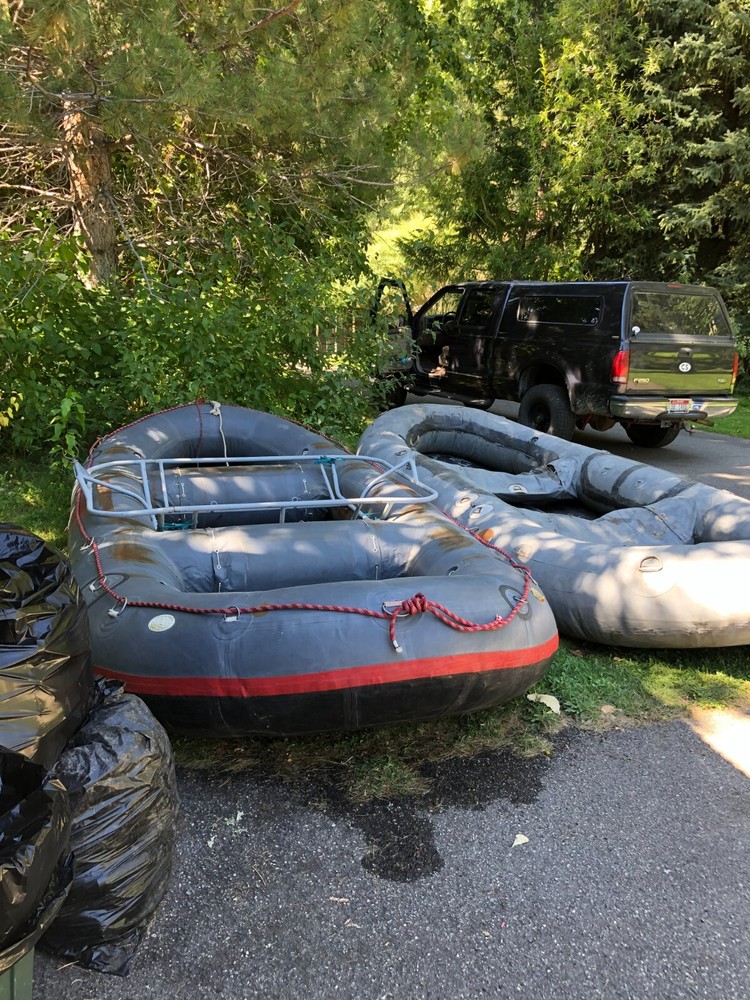 Two 18' Whitewater Rafts