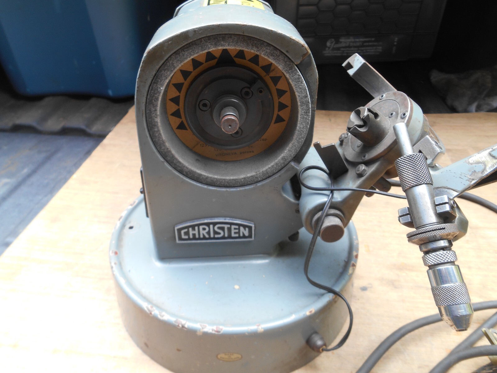 VTG. CHRISTEN DRILL BIT SHARPENER
