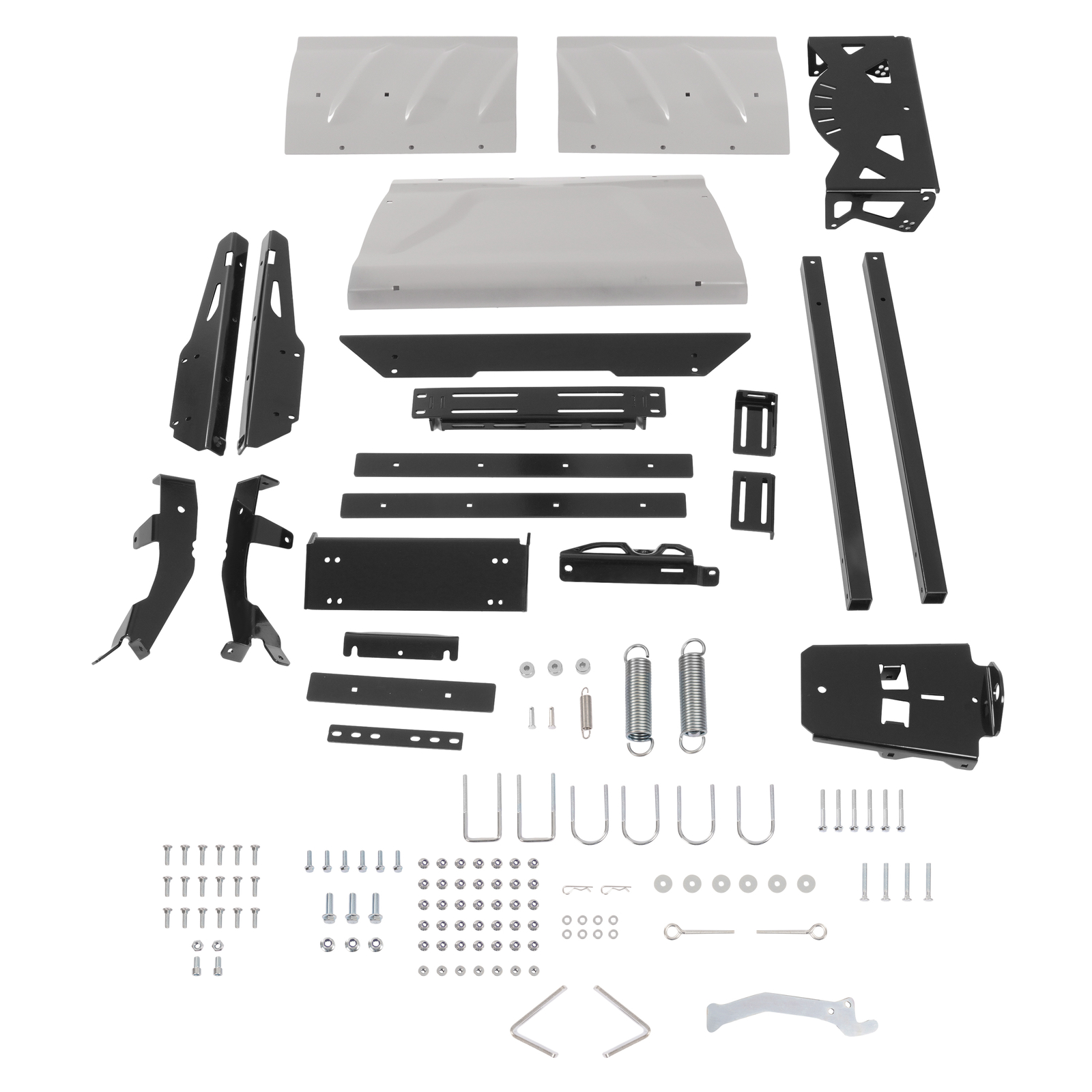 Snow Plow Blade Kit Universal For ATV Steel Adjustable 48"- 60" Width W/Hardware