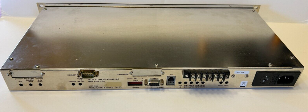 RTS Systems LKP-957 Intercom Control Panel