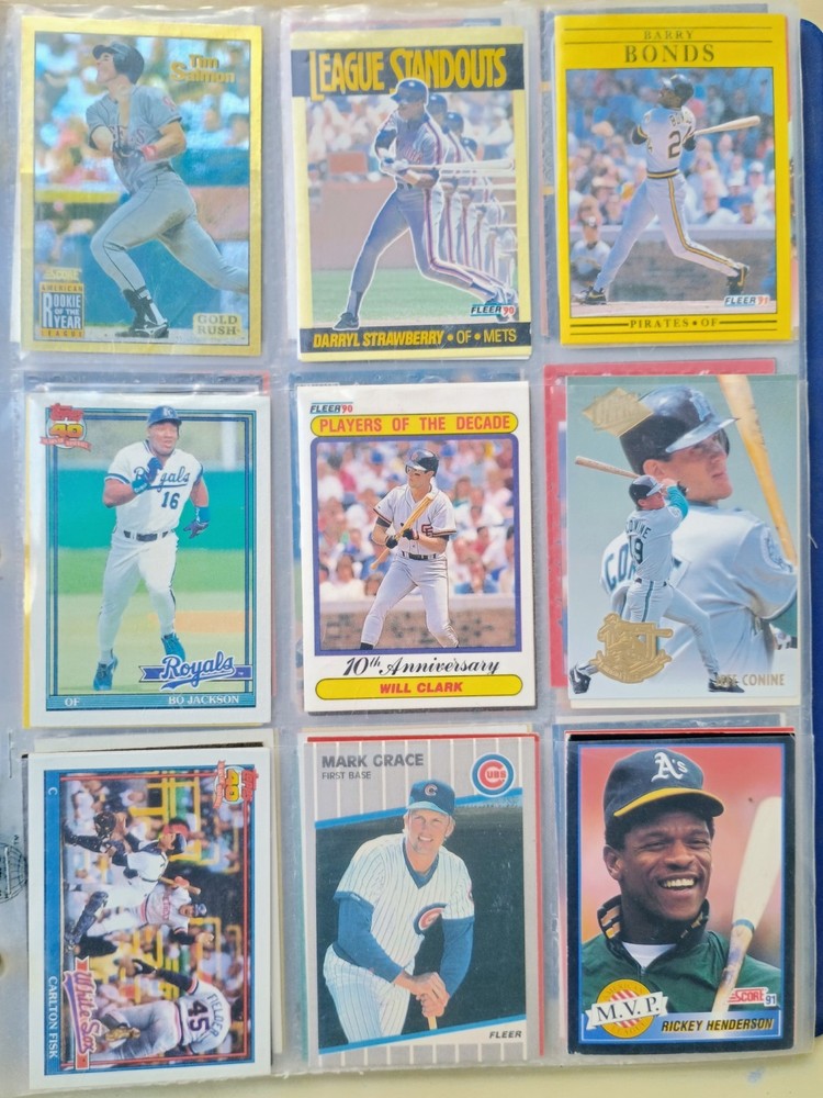 Baseball Card Album Binder