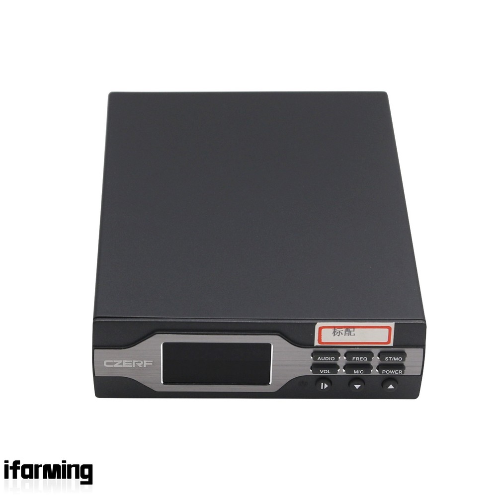 0-1W FM Broadcast Transmitter FM Stereo Transmitter Kit+Antenna 1KM CZE-01B