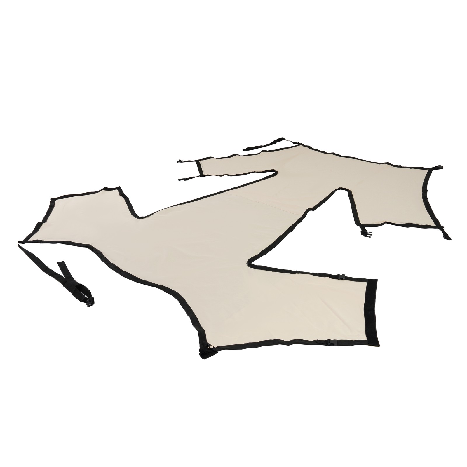 Aircraft Cabin and Windshield Cover White Canvas For Cessna 150 Cessna 152