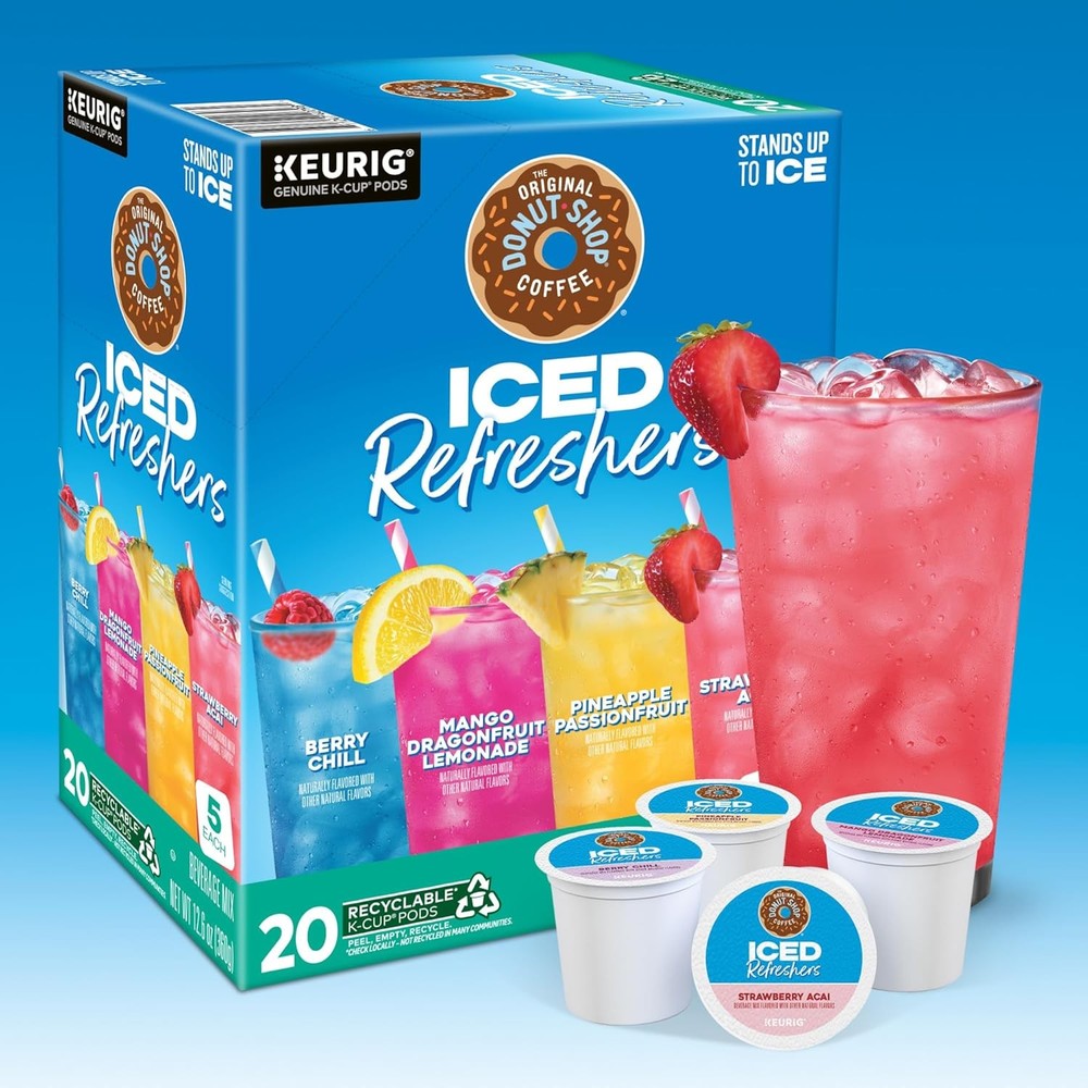 Iced Refreshers K-Cup Pod Variety Pack 20-Count