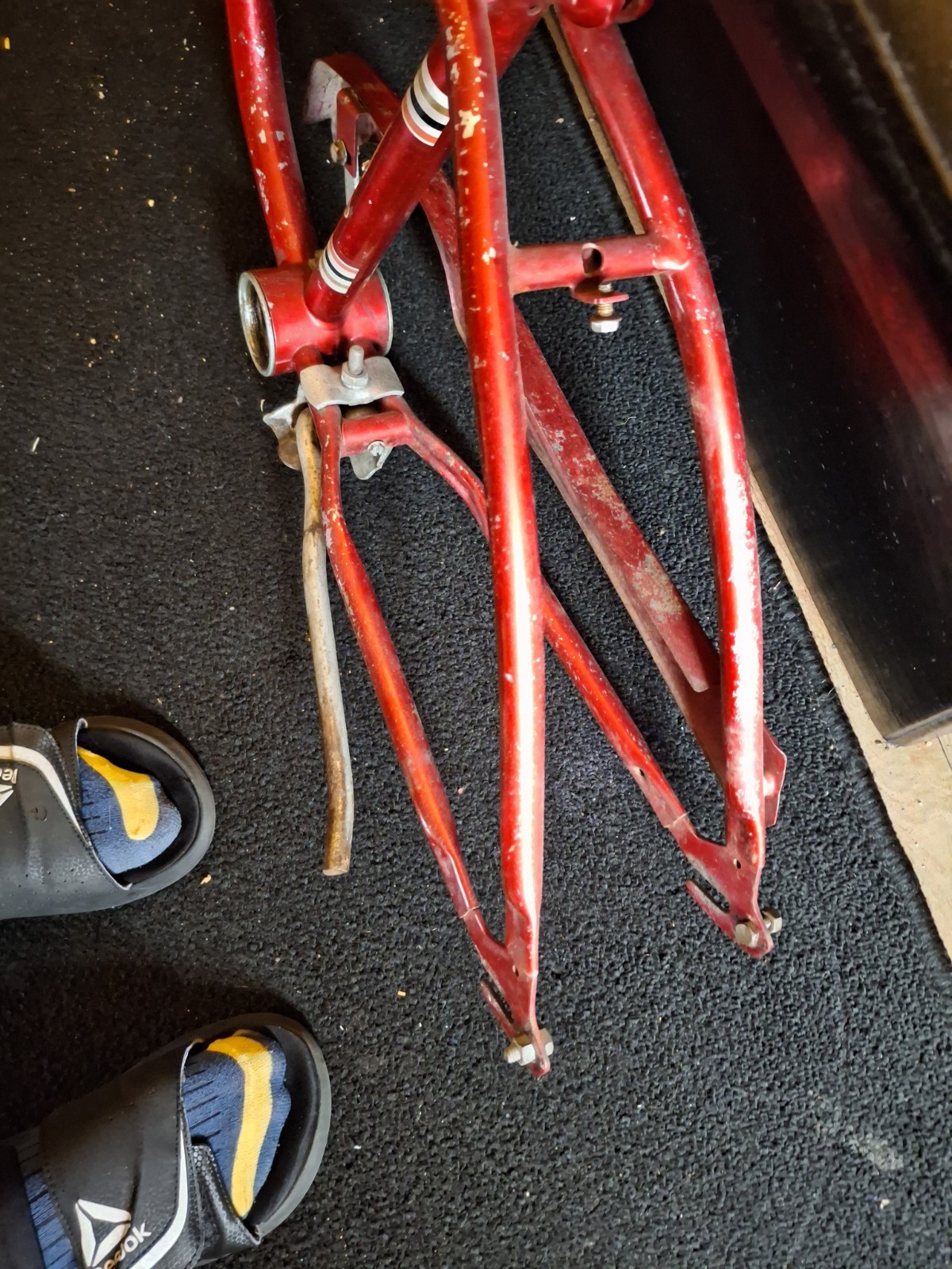 Huffy Cheater Slick 3 Speed Muscle Bike Frame Set Huffy Vintage 1966 Original