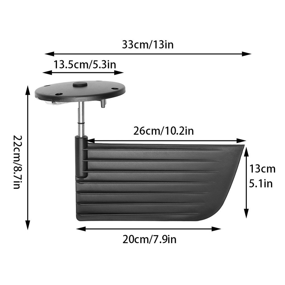 Directional Control Kit for For surfaceboard Tail Rudder for Improved Steering