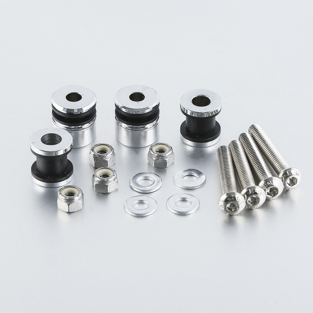 Sissy Bar Rack Docking Hardware Kit For Harley FLSTC FXSTSB FXSTS FXSTC FLSTF