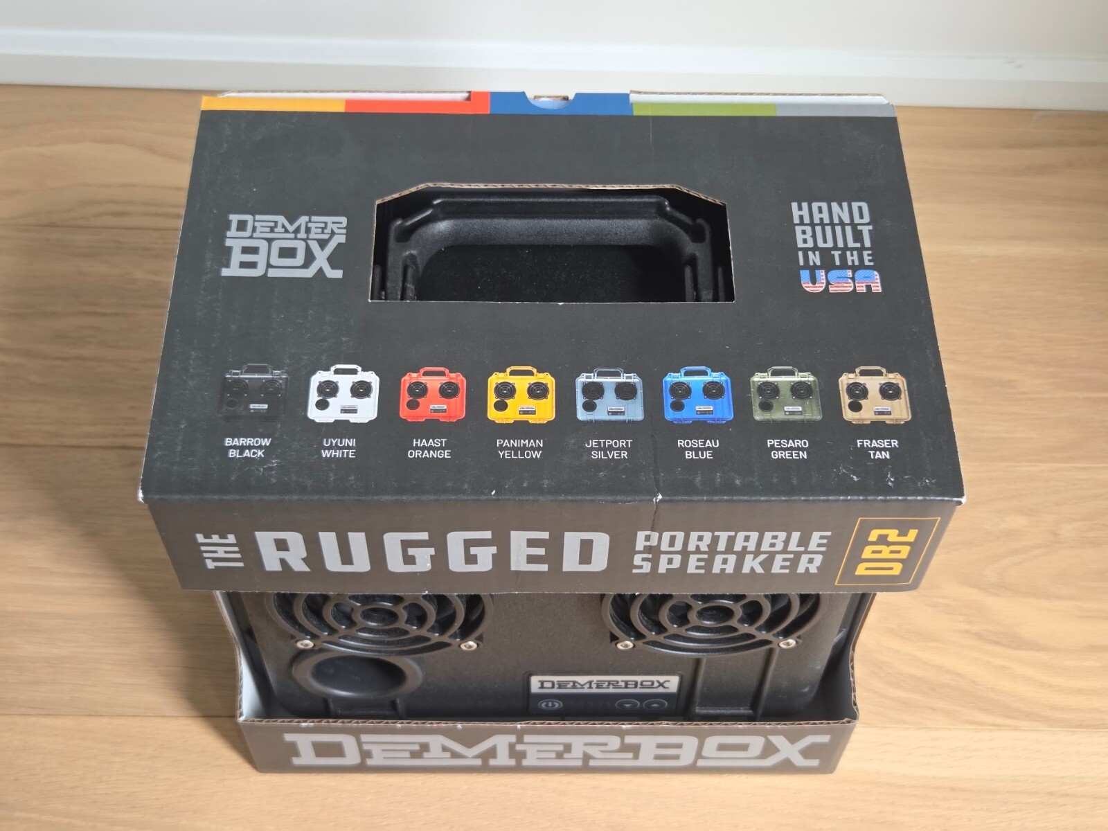 DemerBox DB2 The Rugged Portable Bluetooth Outdoor Speaker | Waterproof | New