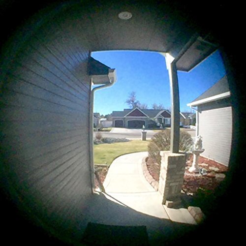 Security Peek Peep Hole Solid Brass With Privacy Cover For Front Door Viewer 2pc