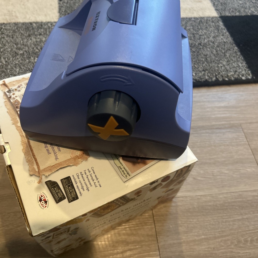 purple Xyron Model 500 Create-A-Sticker machine