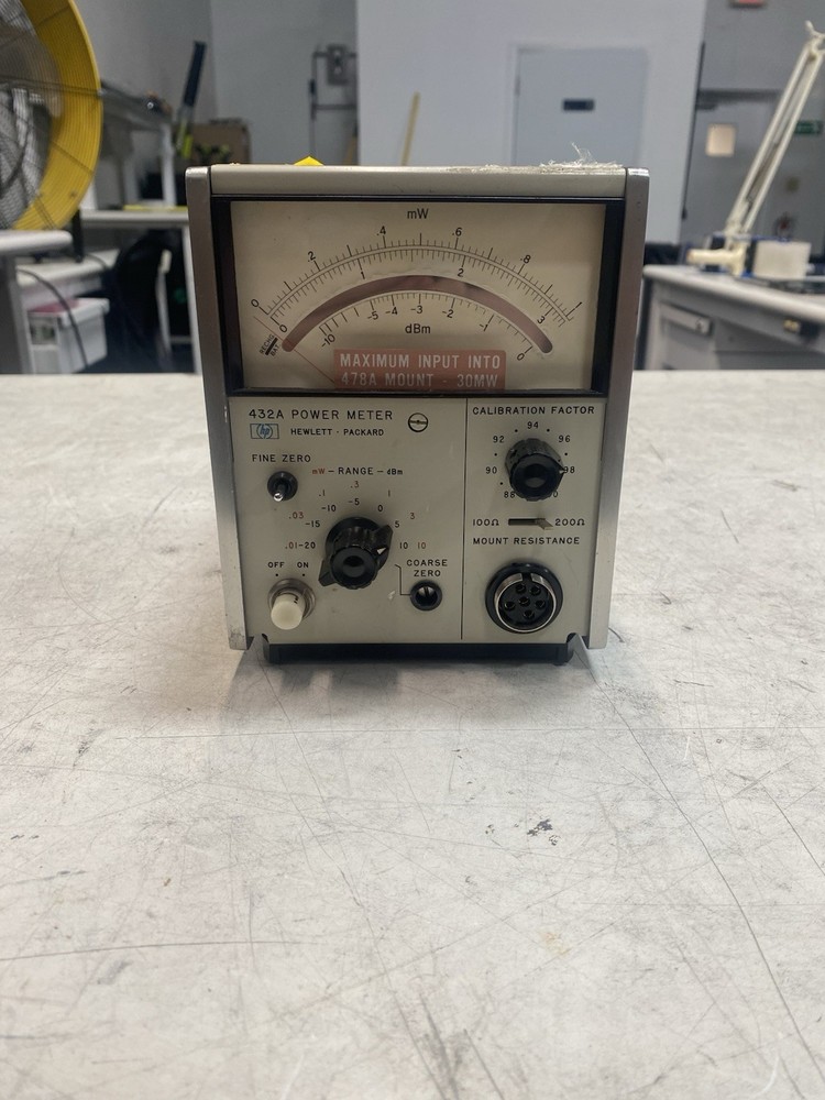 HP / Keysight 432A Power Meter NO CABLE