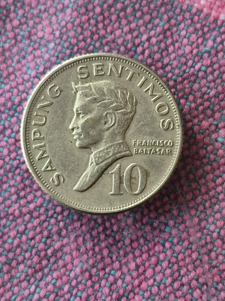 1969 Philippines 10 Sentimos