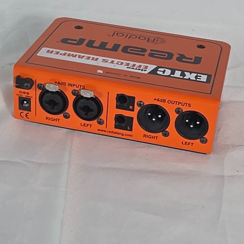 Radial Engineering EXTC-Stereo Effects Reamper - Guitar Pedal Interface for DAW