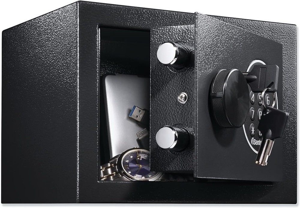 SentrySafe X014E Extra Small Digital Safe Black Electronic Keypad Security