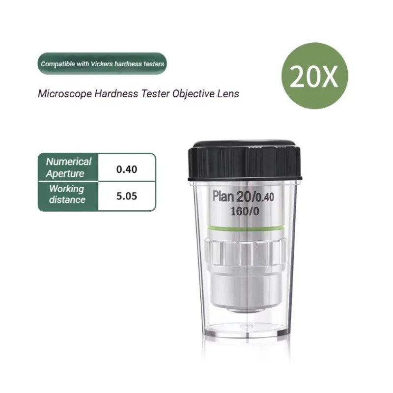 20X 195 Plan Achromatic Long Working Distance Objective Lens Microscope