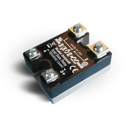240A45 AC Control Solid State Relay, 240 VAC, 45 Amp, 4000 V Optical