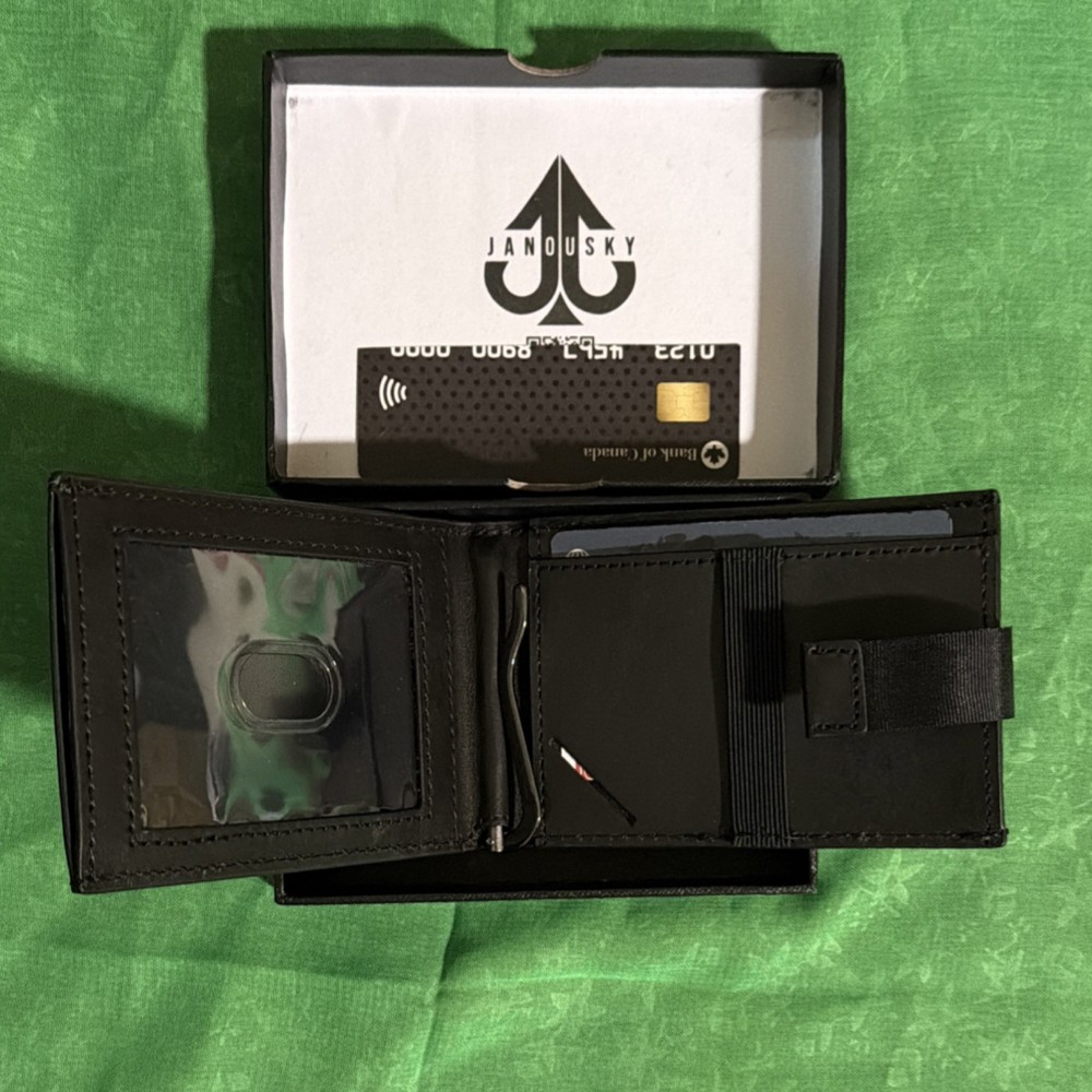 Hermes Wallet Magic Trick Set - Wayne Dobson with Instruction Booklet & Wallet