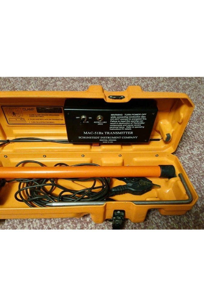 MAC-51Bx Magnetic Dual- Frequency Pipe & Cable Locator 💯X💯 Working 💪