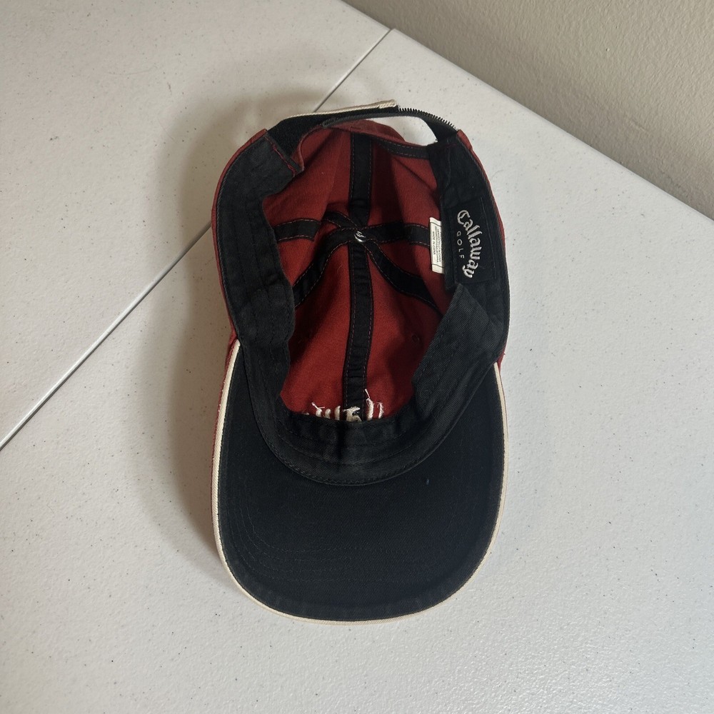 Callaway Golf Adjustable Strap Red Hat