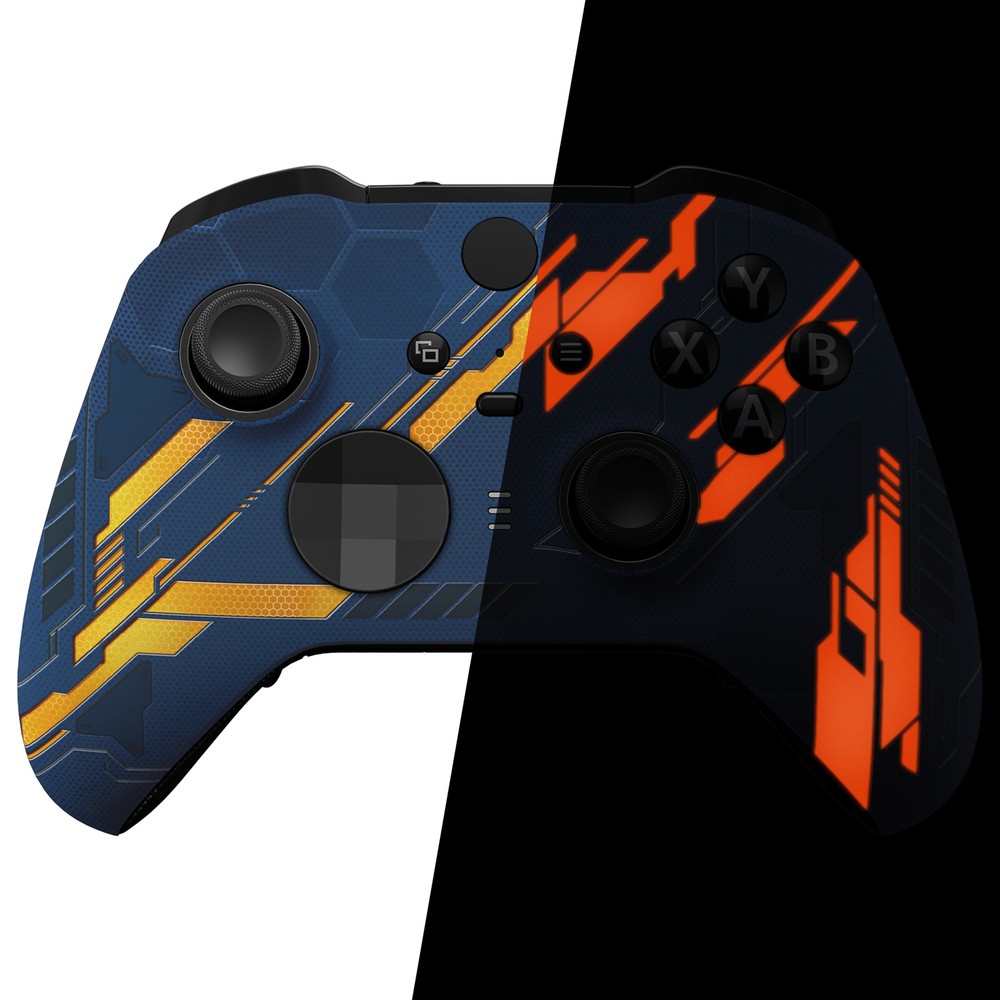 Faceplate Top Shell & Accent Rings Custom for Xbox One Elite Series 2 Controller