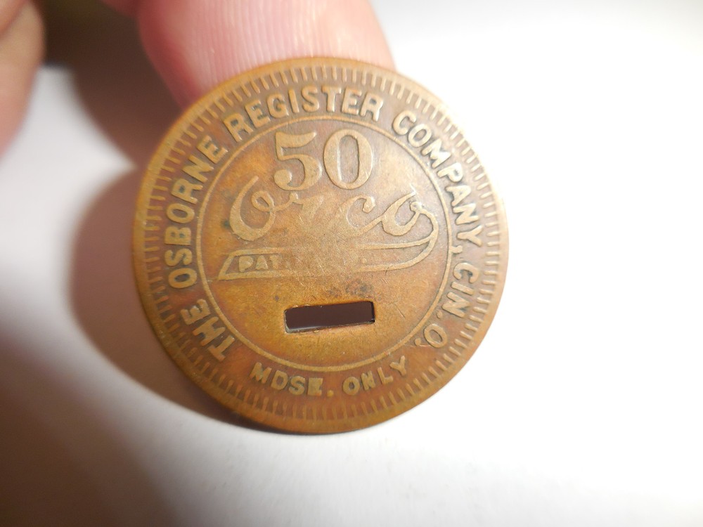 50 CENT SOUTHEASTERN FUEL CLACKER /TOKEN GORGAS,AL R-10