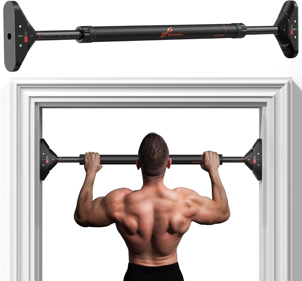 Adjustable 29.5"-37" Pull Up Bar Locking Mechanism