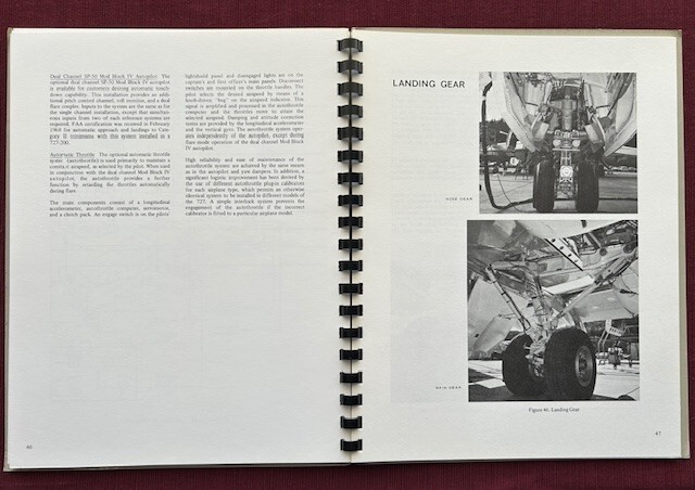 Boeing 727-200 Systems 1968 Booklet