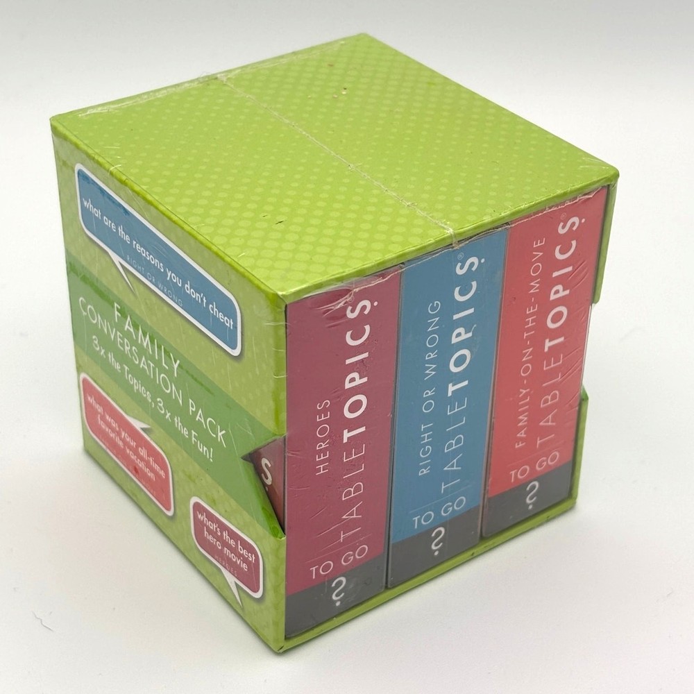 Table Topics Family Conversation Pack NEW Sealed