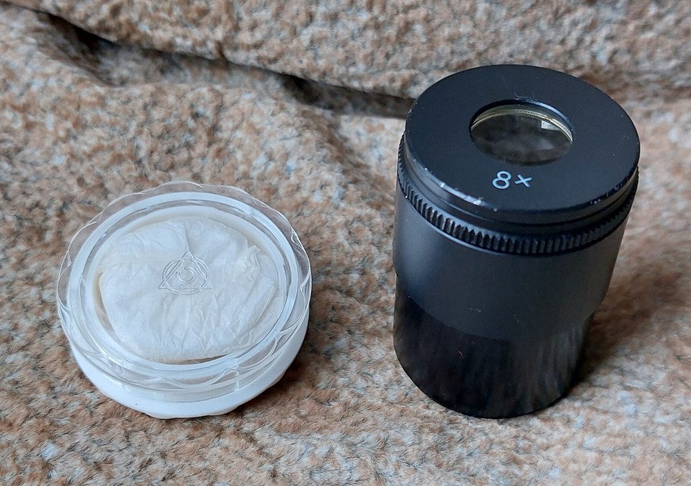 Eyepiece micrometer 8x for microscope MBS 9 and MBS 10
