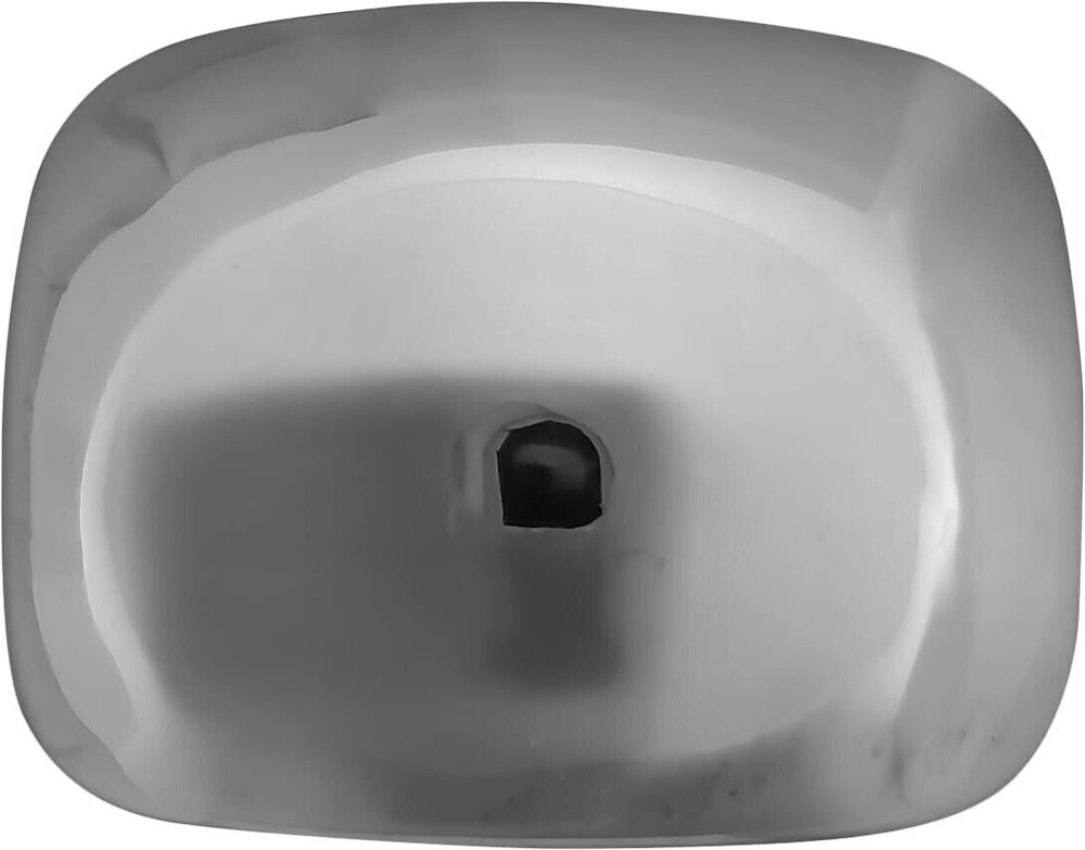 High Polish Square Dome Ring