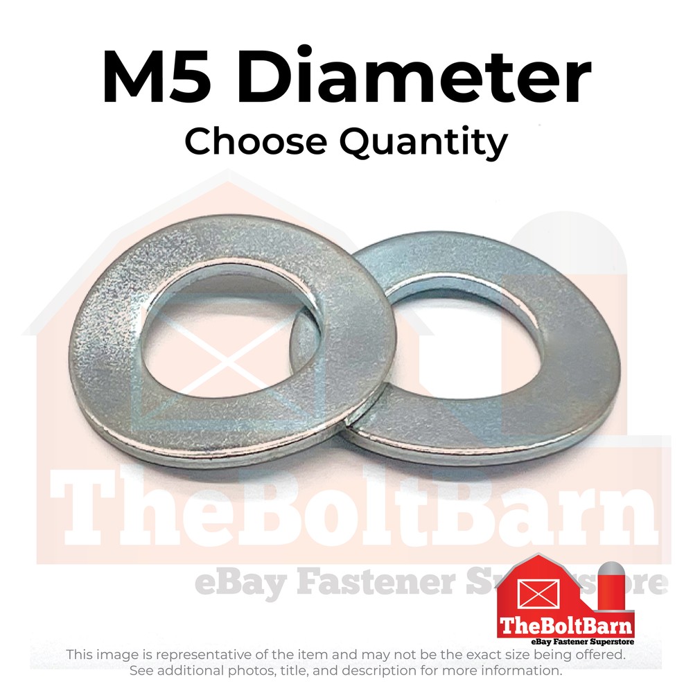 M5 Class 12 Wave Spring Washers Plain (Pick Quantity)