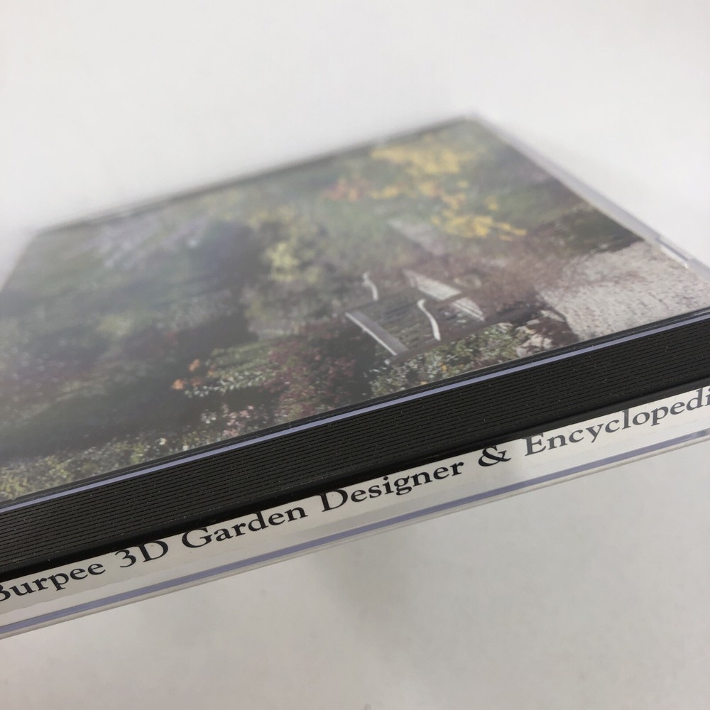 Burpee 3D Garden Designer & Encyclopedia CD-ROM Burpee Windows 95