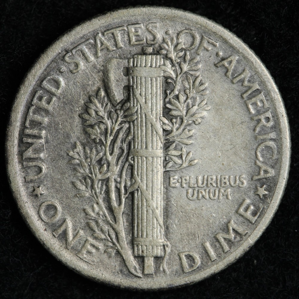 1919 Mercury Silver Dime CHOICE AU E278 UWL