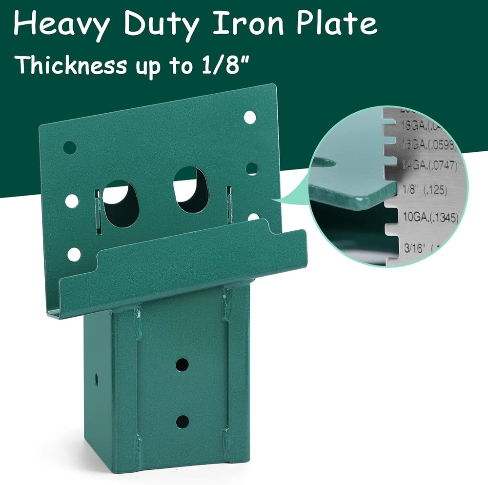 Angle Bracket Outdoor Compound Elevator Bracket for Deer Stand Hunting Blind 4X4