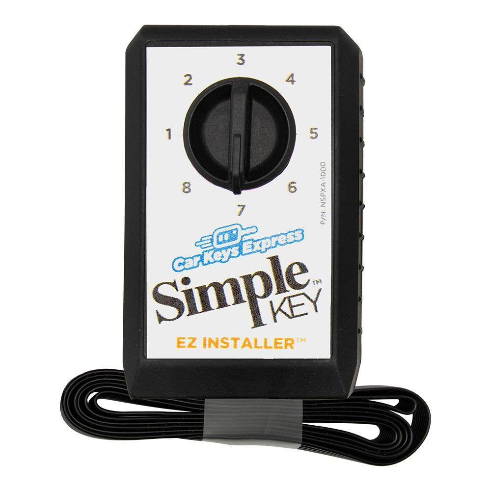 Simple Key Programmer Bundle with One 4 Button Key - Designed for Nissan Vehicle