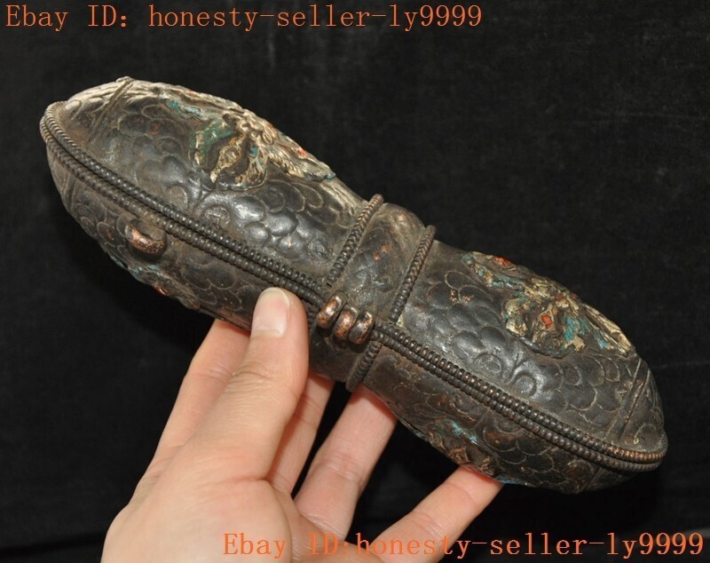 Tibetan Buddhism temple bronze Vajra Dorje Phurpa Exorcism Talisman