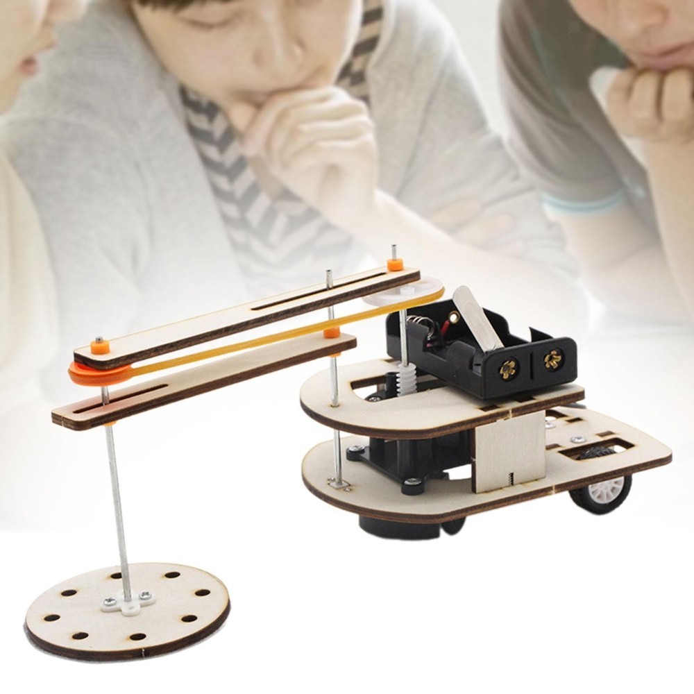 Cleaning Robot Toy Physics Experiments Easy Assembly Teaching Equipment